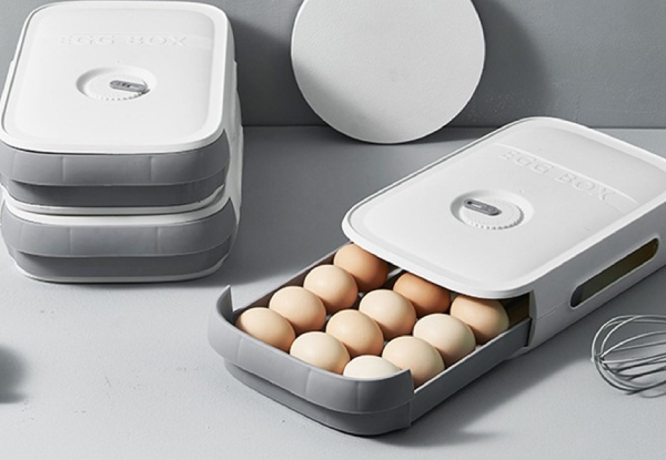 Egg Storage Box - Four Colours Available