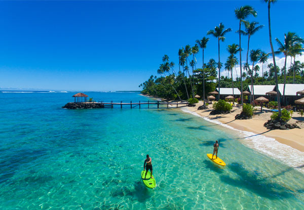 All-Inclusive Wedding Package at Saletoga Sands Resort, Samoa for 20 Guests incl. Three Nights in a Beachfront Villa for the Bride & Groom, Accommodation for Guest & Daily Continental Breakfast