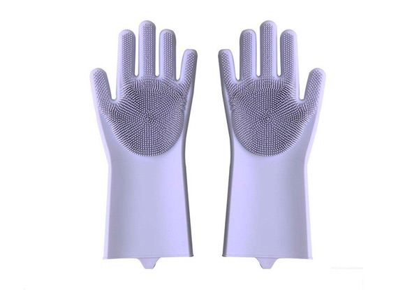 Magic Dishwashing Gloves - Option for Two Pairs