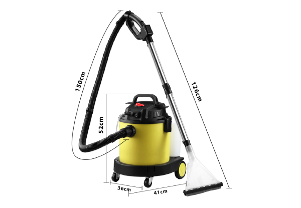 Five-in-One Carpet Cleaner with Wheels - Two Options Available