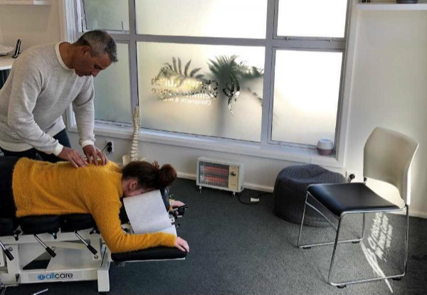 One Chiropractic Consultation incl. a Comprehensive Consultation, Posture Analysis, & Spinal Motion with Report of Findings & Adjustment
