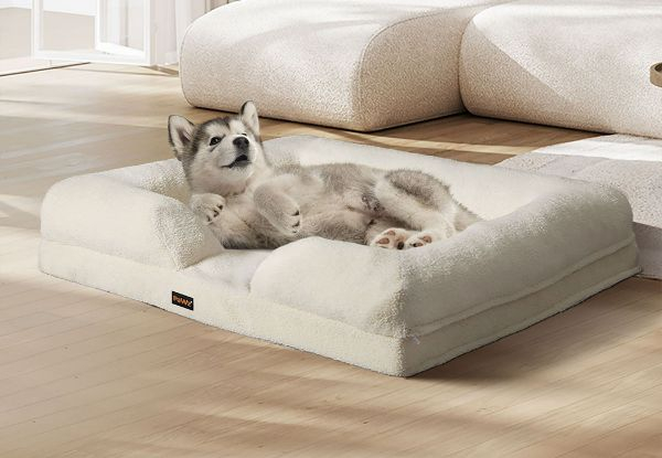 PaWz Washable Memory Foam Pet Sofa Bed - Available in Two Colours & Four Sizes