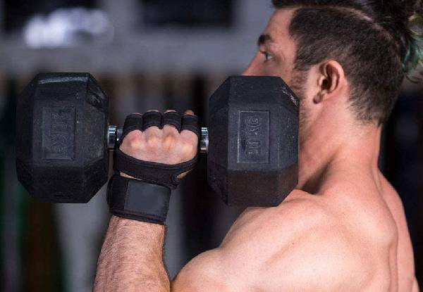 Sports Cross Training Gloves with Wrist Support - Available in Three Sizes