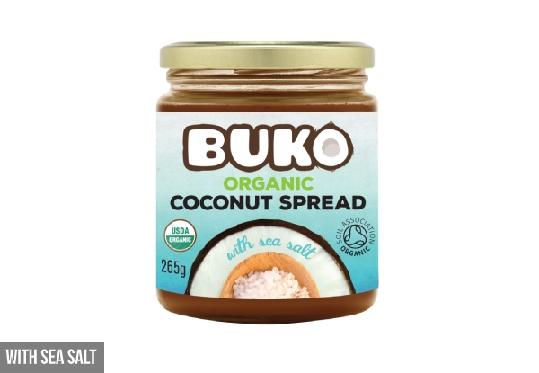 Buko Organic Coconut Spread - Three Flavours Available & Option for up to Three