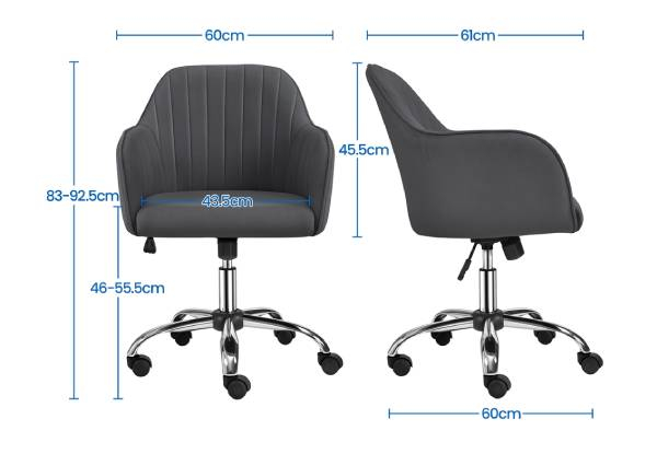 Modern Velvet Computer Office Chair