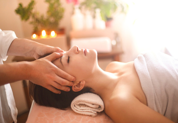 90-Minute Beauty Retreat Package incl. Back Aroma Relaxing Massage, Discovery Facial, Face Lifting Enhancement, Shoulder, Neck & Head Massage -  Option for 90-Minute Signature Massage