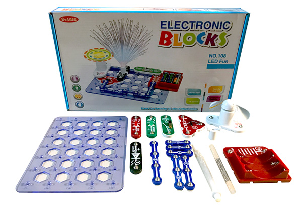 Kid's Electronic Blocks Set