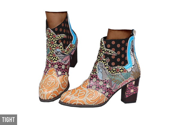 Bohemian Women's Martin Boots - Available in Seven Colours & Eight Sizes