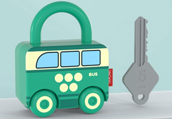 Kids Learning Lock with Key - Six Styles Available