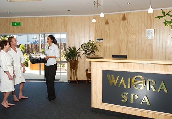 WaiOra Day Spa 2018 Winter Warmer Pure Rapture Pamper Package for One Person, Available Seven Days a Week - Options for Two People