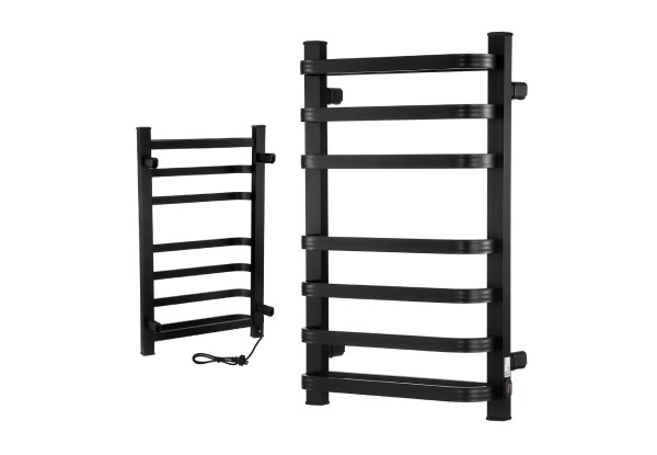 Maxkon 7-Tier Electric Heated Towel Rail - Two Colours Available