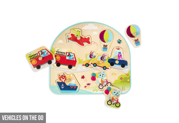 B. Wooden Kids Puzzle Range - Four Options Available