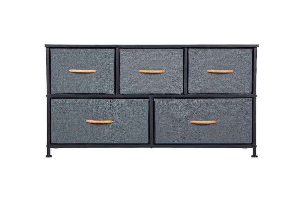 Four-Drawer Storage Chest Lowboy - Option for Five-Drawer