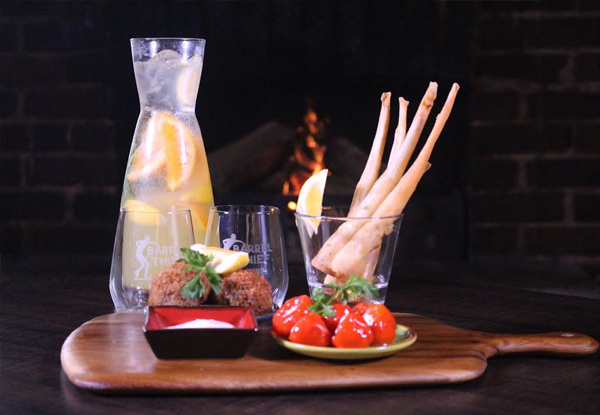 $22 for Any Five Tapas & Any Two House Wines or Speights Beer (value up to $54)