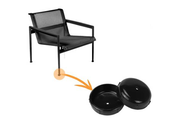 24-Pack Outdoor Patio Furniture Feet Caps