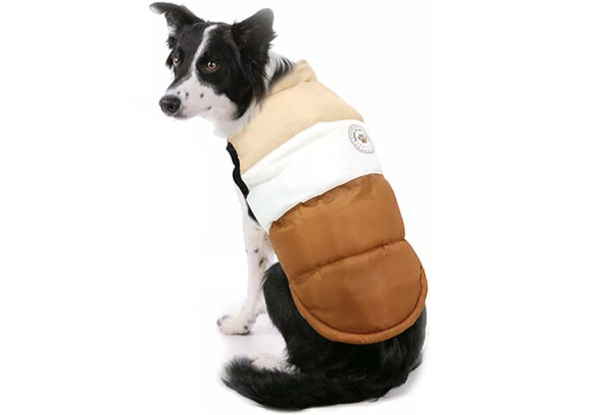 Dog Windproof Jacket - Five Sizes Available