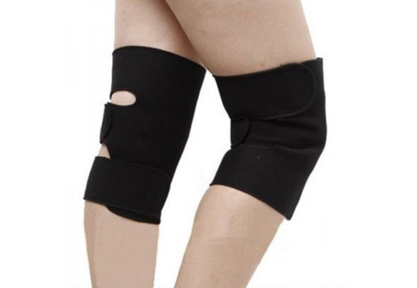 Pair of Self-Heating Knee Support Pads with Free Delivery