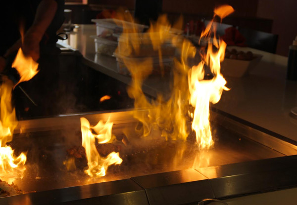 $15 for a Teppanyaki Three-Course Lunch Experience - Options Available for up to Ten People