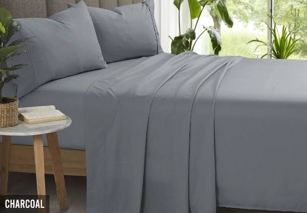 2000TC Super Soft Bamboo Microfibre Sheet Set - Available in Six Colours & Four Sizes