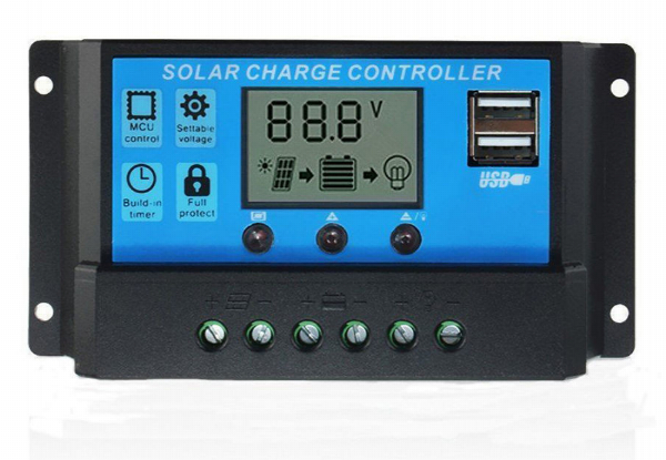 20A 12V/24V LCD Display Solar Panel Controller & Timer with Free Delivery