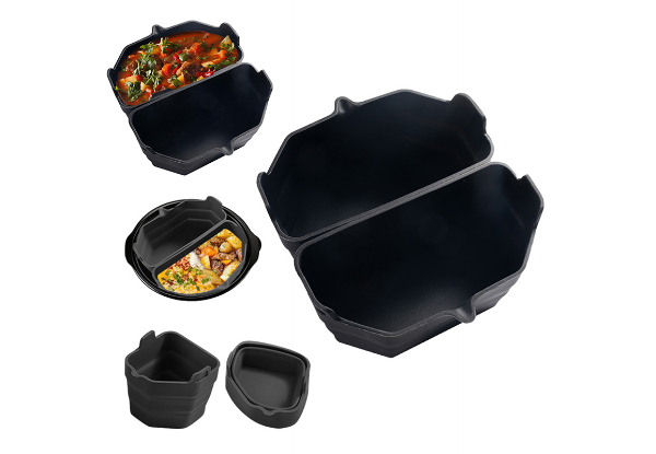 Two-in-One Reusable Silicone Slow Cooker Divider Liner - Available in Three Colours & Option for Two