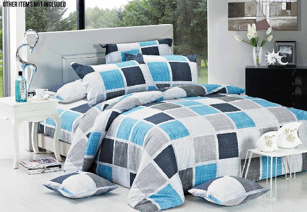 Brinty Queen Duvet Cover Set - Options for King or Super King Size, & for Extra Pillowcases & Cushion Covers