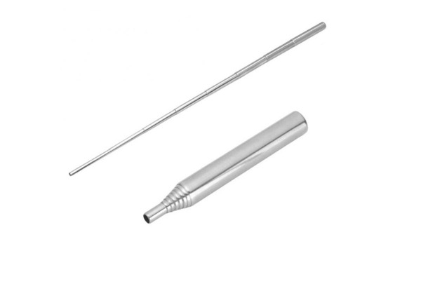 One-Pack Stainless Steel Collapsible Outdoor Camping Fire Tool - Option for Two-Pack