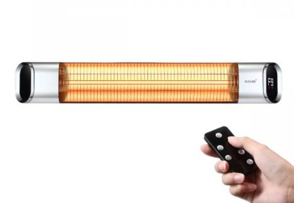 Maxkon 2000W Carbon Fibre Infrared Heater with Remote Control