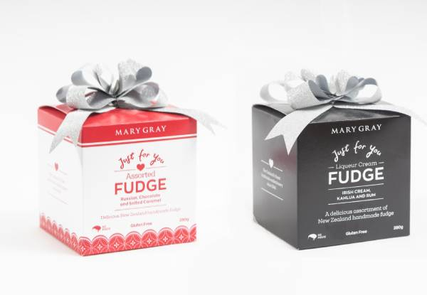 Mary Gray Assorted & Mary Gray Liqueur Fudge Gift Boxes