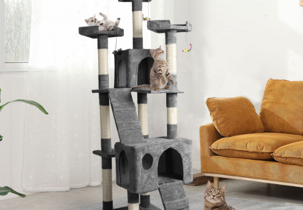 PaWz Cat Tree Scratching Post - Two Colours Available