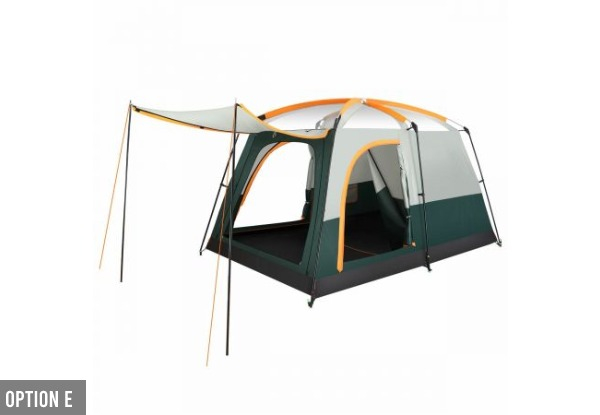 Tent Range - Five Options Available