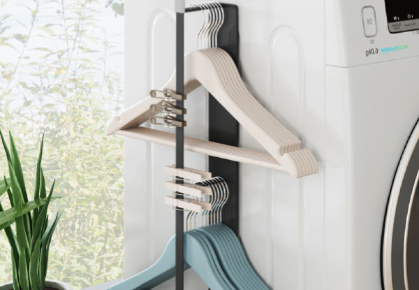 Magnetic Washing Machine Hanging Shelf Rack - Two Colours Available