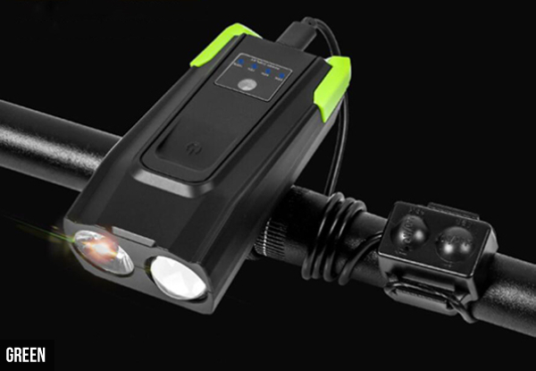 Smart Induction Bicycle Front Light - Available in Three Colours