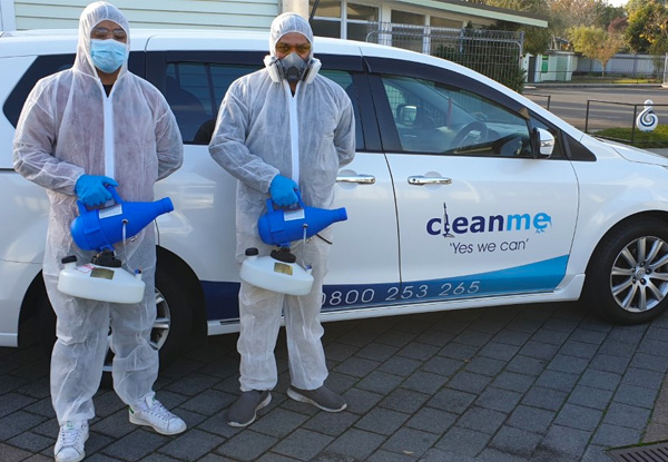 Disinfectant Fogging Service for a One-Bedroom Home - Options for up to a Five-Bedroom Home
