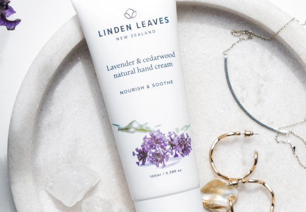 Linden Leaves Full-Size Hand Cream Range - Two Options Avaiable