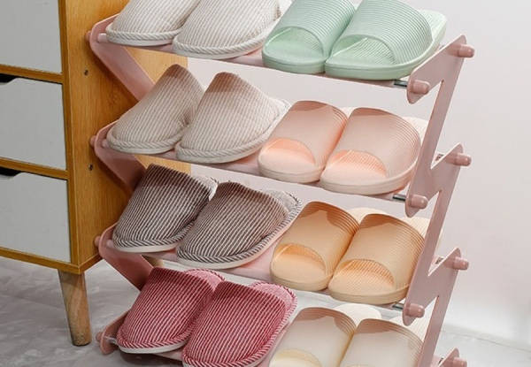 Foldable Shoe Rack - Two Colours Available
