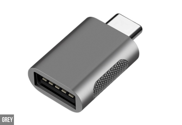 Two-Pack of Type-C to USB 3.0 Adaptor - Four Colours Available