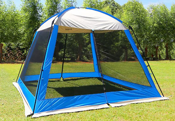 $119 for a UV 50+ 6-8 Person Sun Shelter