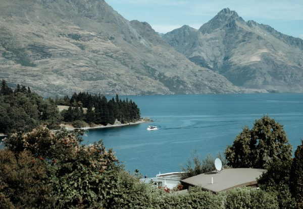 One-Night Queenstown Stay for Two People in an Alpine Studio incl. Bike Hire - Options for Lake View One-Bedroom Suite, One-Bedroom Swiss Super-Suite or Two-Bedroom Suite for Four People