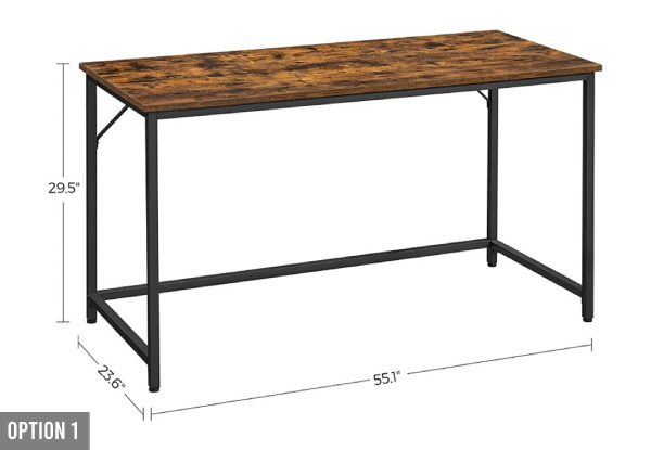 Vasagle Computer Desk Table - Two Options Available