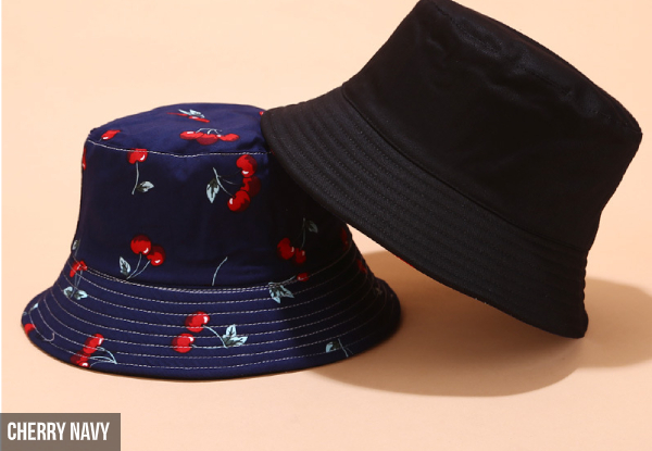Reversible Fruit Bucket Hat - Ten Styles Available with Free Delviery