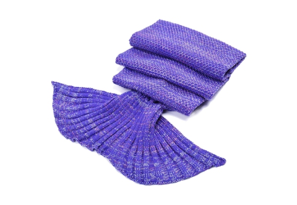 Mermaid Tail Blanket - Five Colours & Three Sizes Available