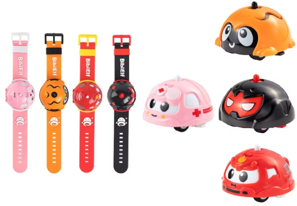 Kid's Battle Spinning Top Watch - Available in Four Colours & Option for Two-Pack