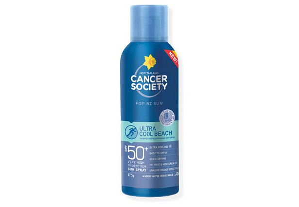 Cancer Society SPF50+ Ultra Cool Beach Sunscreen 175g