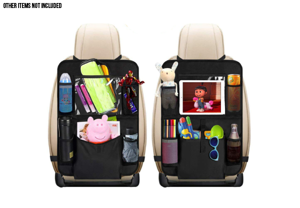 Oxford Cloth Car Seat Organiser Bag - Option for Two