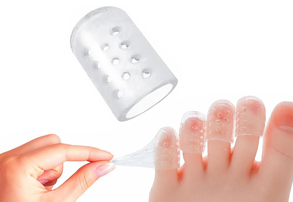 20-Piece Silicone Toe Protectors