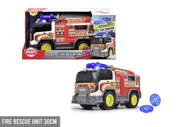 Dickie Vehicle Toy Range - Six Options Available - Elsewhere Pricing Starts at $19.99