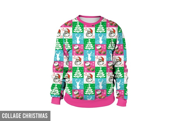 Christmas Sweater - Eight Styles & Four Sizes Available with Free Delivery