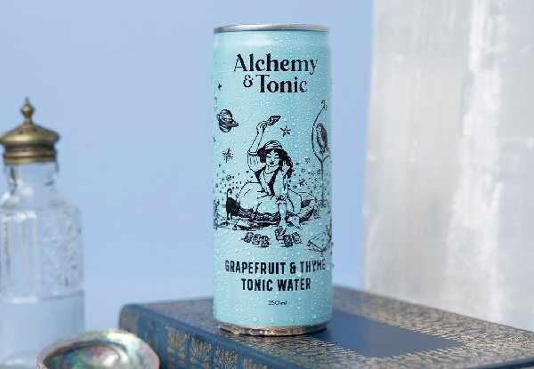 24-Pack Alchemy & Tonic Mixers 250ml - Six Options Avaialble