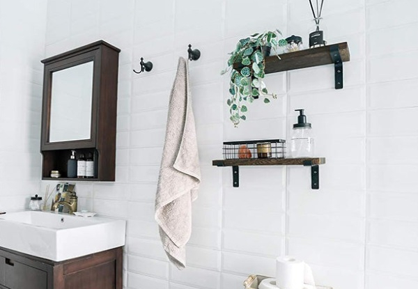 Two-Piece Wall Floating Shelves